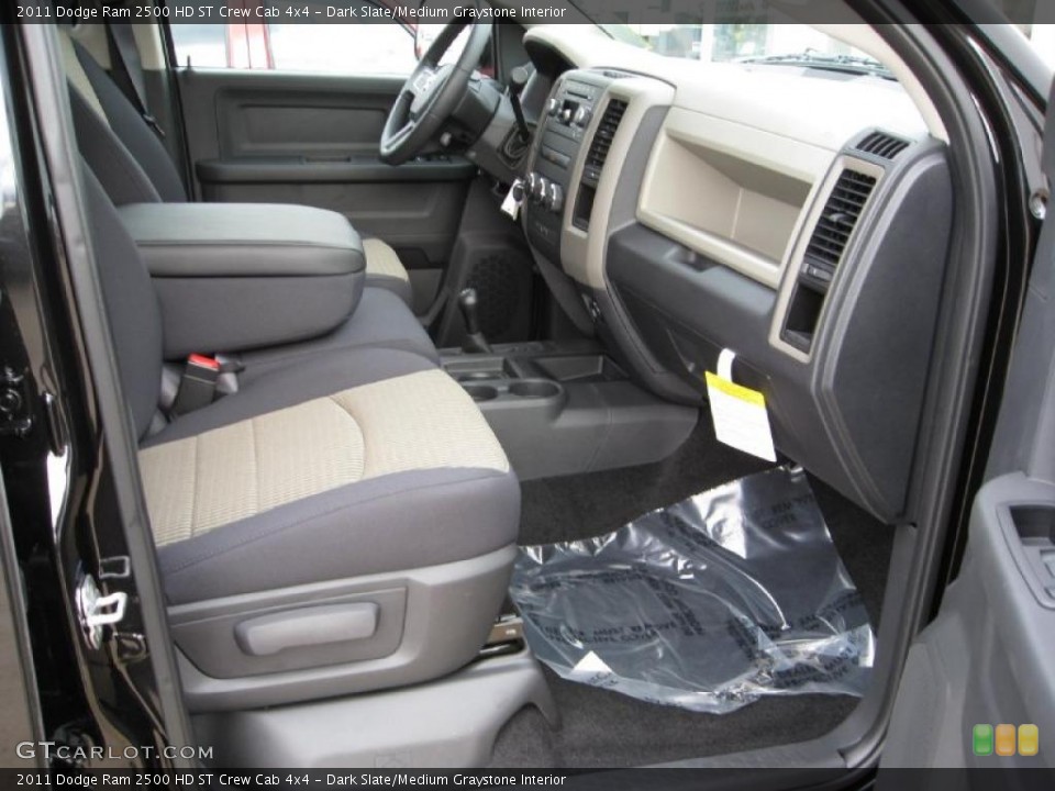 Dark Slate/Medium Graystone Interior Photo for the 2011 Dodge Ram 2500 HD ST Crew Cab 4x4 #39970440