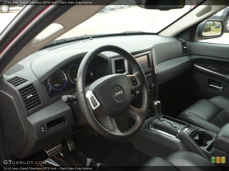 Dark Slate Gray Interior Prime Interior for the 2010 Jeep Grand Cherokee SRT8 4x4 #39970696