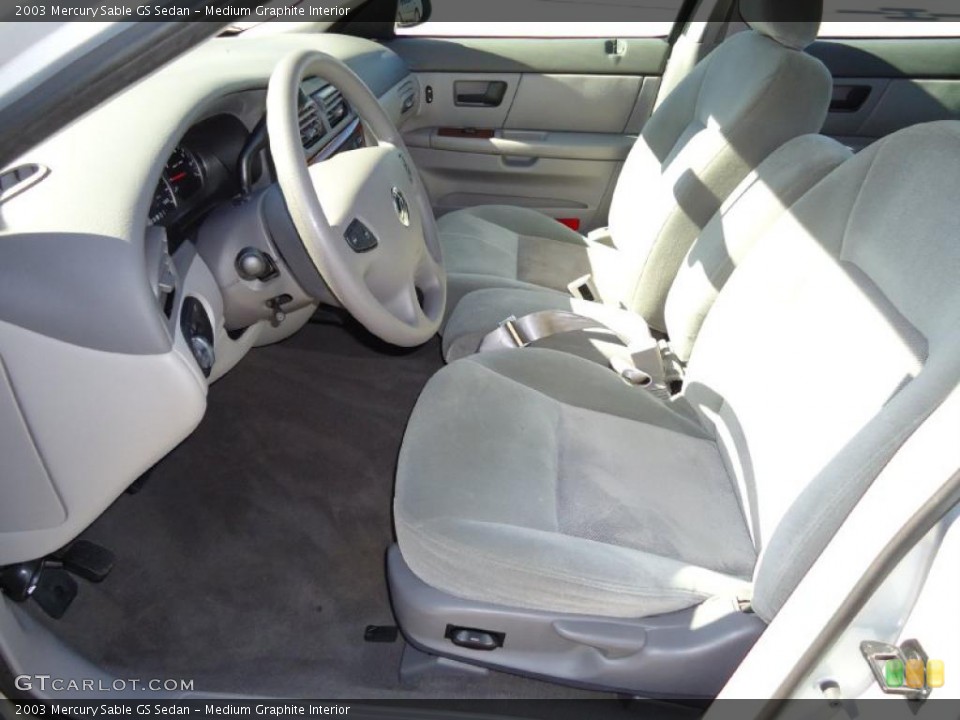 Medium Graphite Interior Photo for the 2003 Mercury Sable GS Sedan #39970720