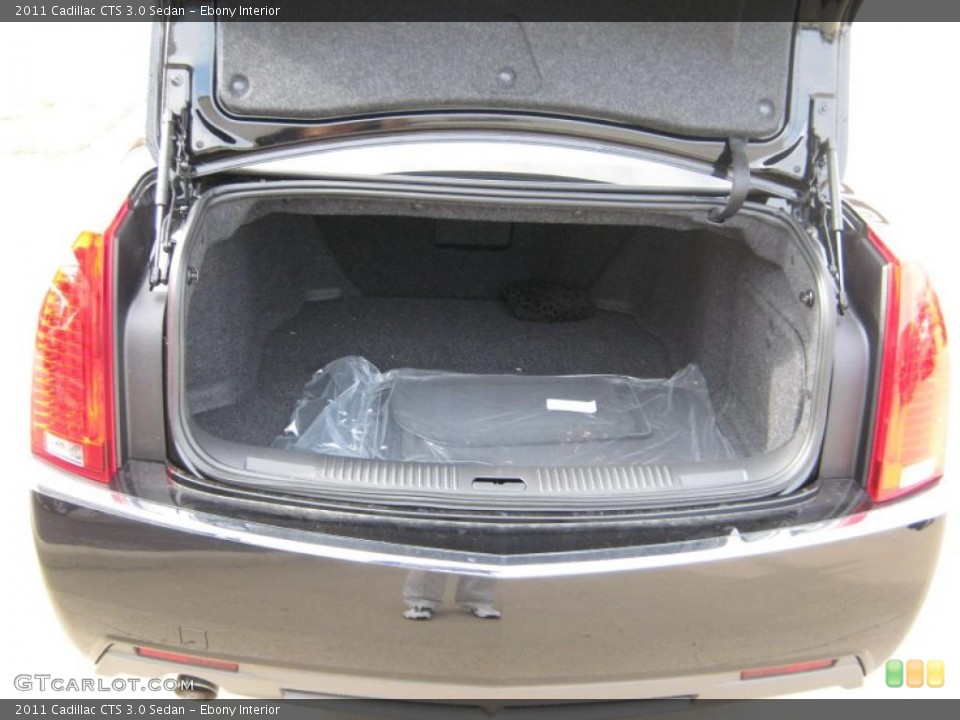 Ebony Interior Trunk for the 2011 Cadillac CTS 3.0 Sedan #39970732