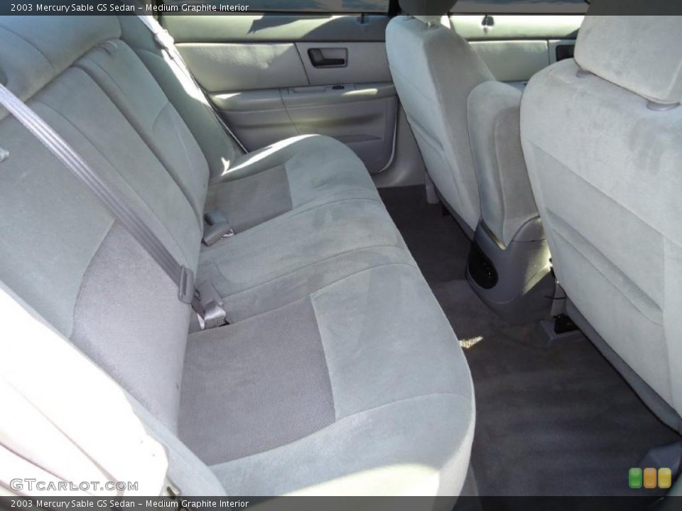Medium Graphite Interior Photo for the 2003 Mercury Sable GS Sedan #39970904