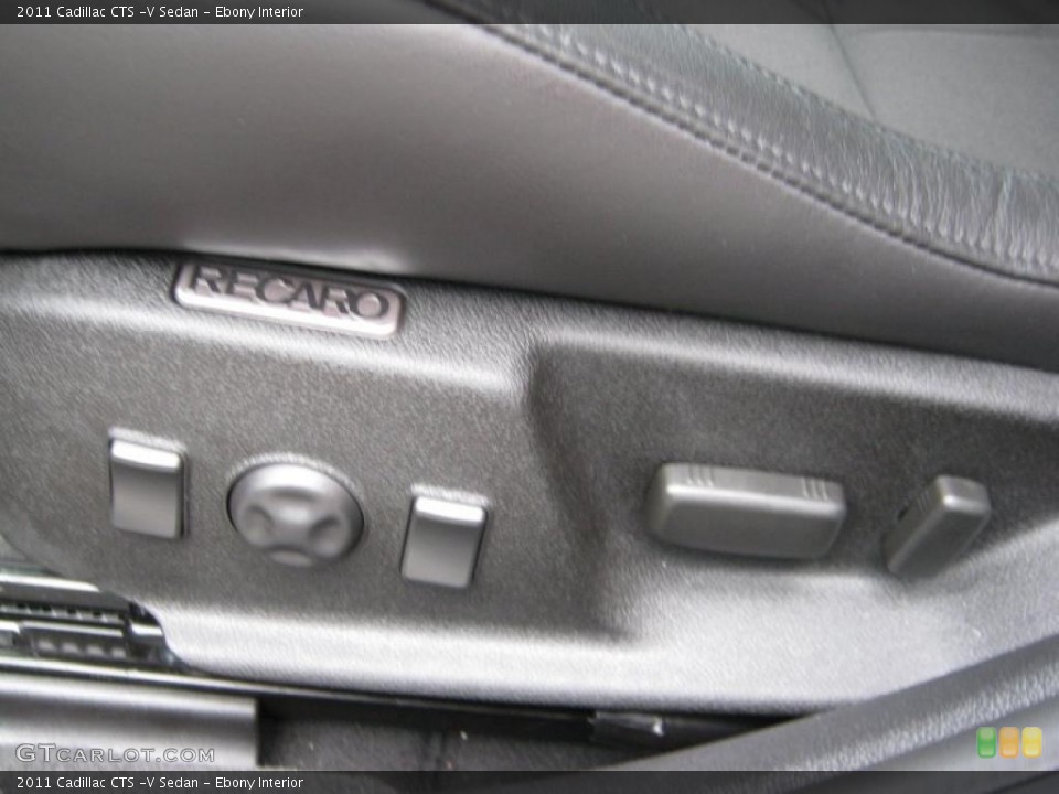 Ebony Interior Controls for the 2011 Cadillac CTS -V Sedan #39971044