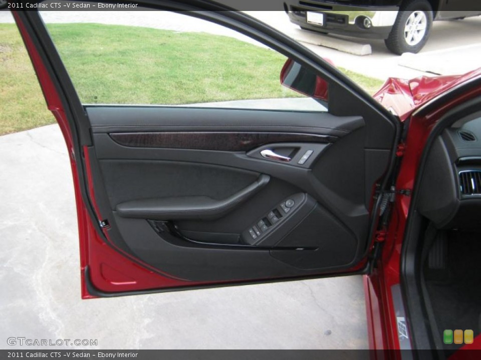 Ebony Interior Door Panel for the 2011 Cadillac CTS -V Sedan #39971074