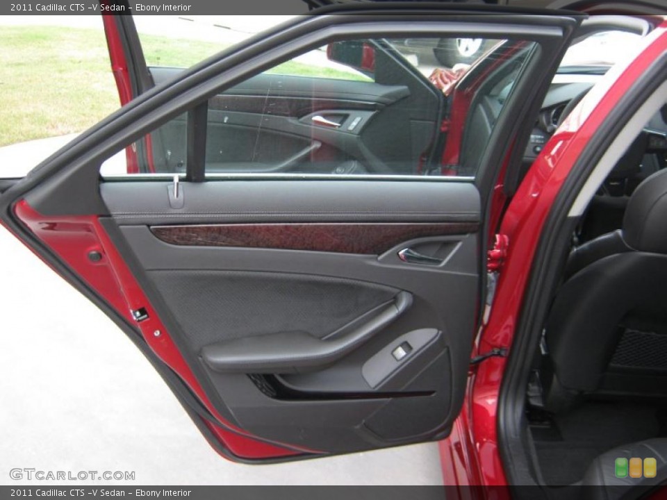 Ebony Interior Door Panel for the 2011 Cadillac CTS -V Sedan #39971120