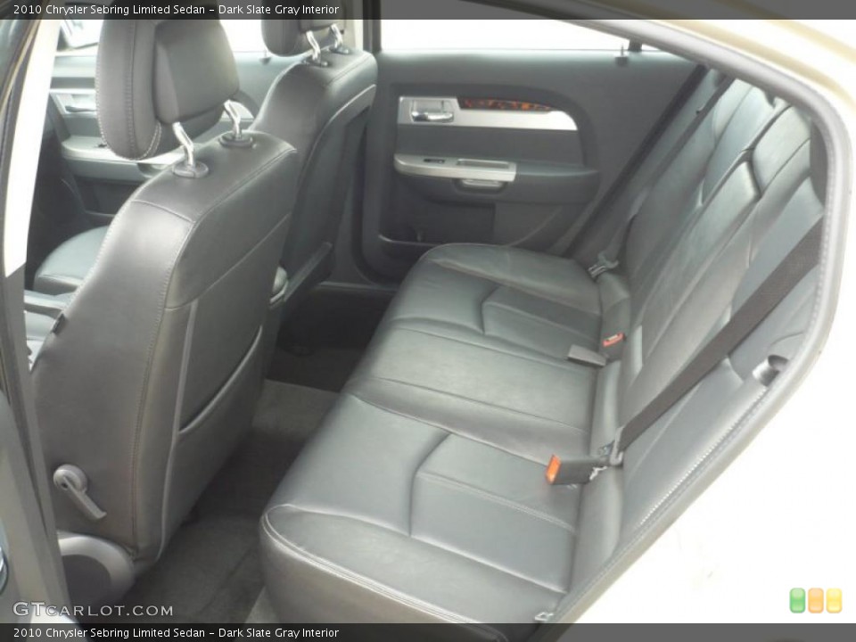 Dark Slate Gray Interior Photo for the 2010 Chrysler Sebring Limited Sedan #39971396