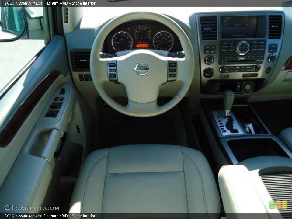 Stone Interior Dashboard for the 2010 Nissan Armada Platinum 4WD #39972488