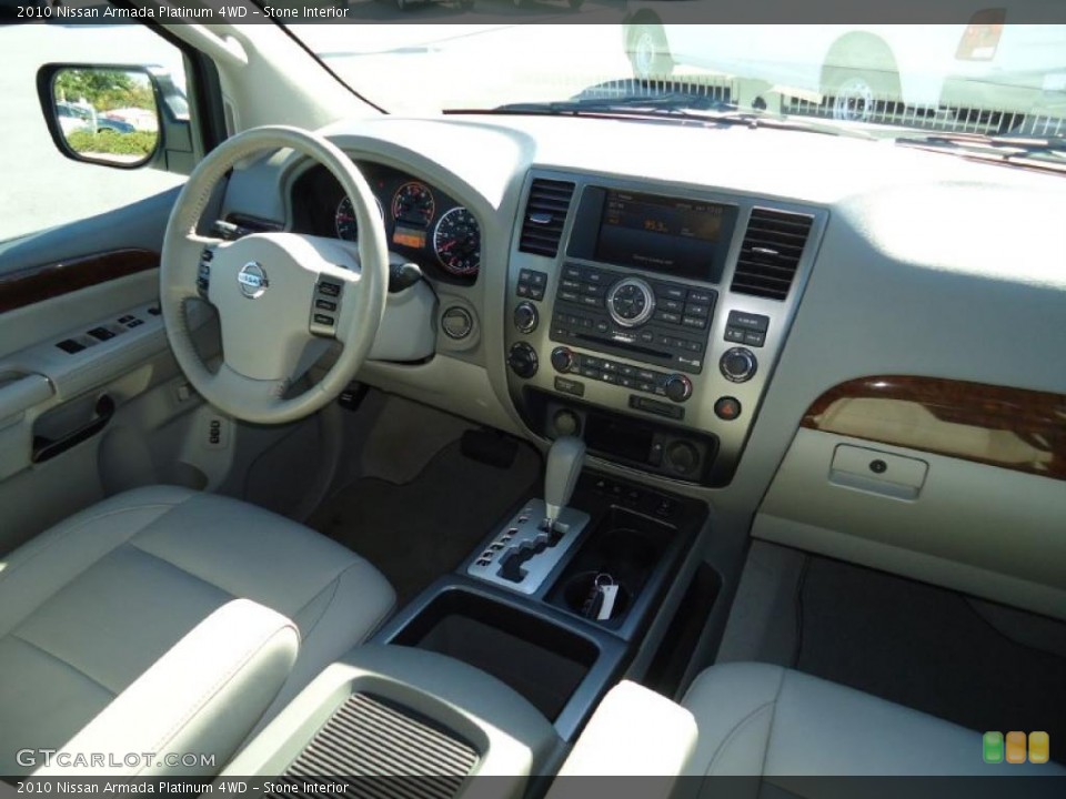 Stone Interior Photo for the 2010 Nissan Armada Platinum 4WD #39972624