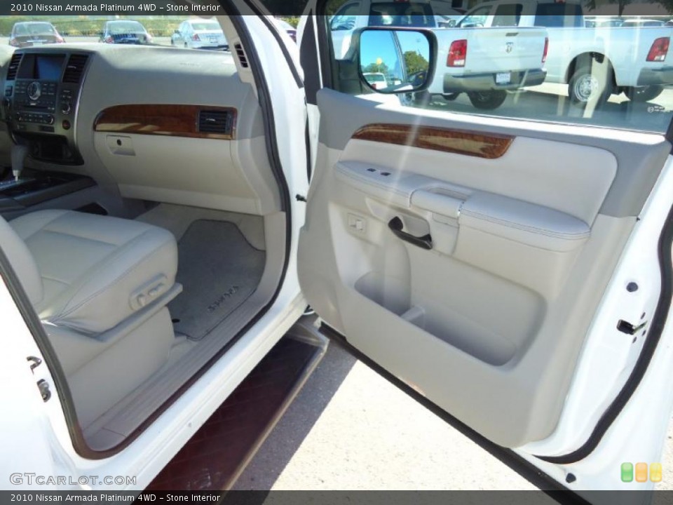 Stone Interior Door Panel for the 2010 Nissan Armada Platinum 4WD #39972640