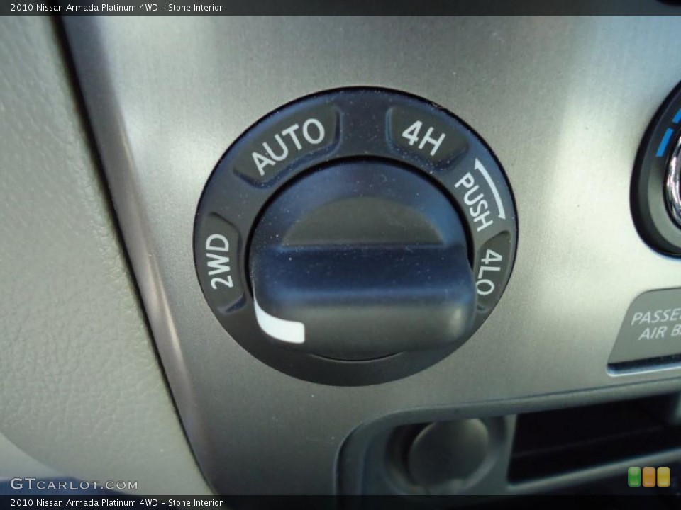 Stone Interior Controls for the 2010 Nissan Armada Platinum 4WD #39972920