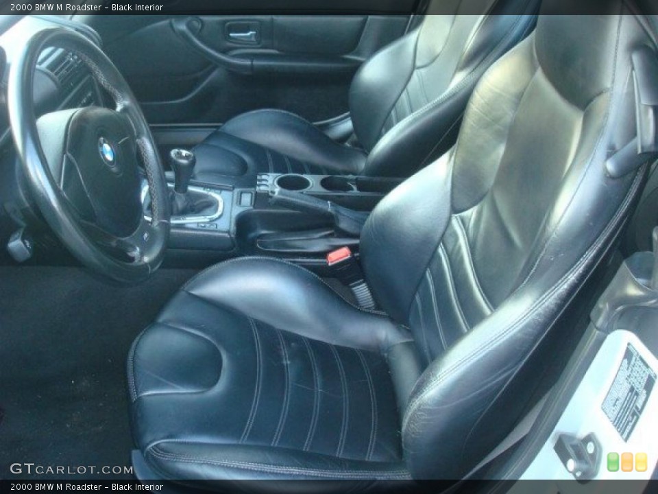 Black Interior Prime Interior for the 2000 BMW M Roadster #39974028