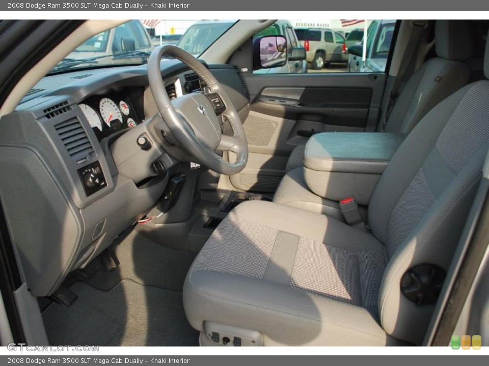 Khaki Interior Photo for the 2008 Dodge Ram 3500 SLT Mega Cab Dually #39974204