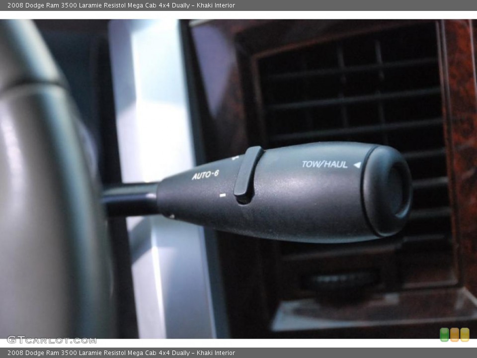 Khaki Interior Transmission for the 2008 Dodge Ram 3500 Laramie Resistol Mega Cab 4x4 Dually #39975001