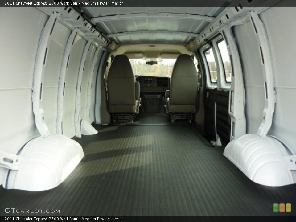 Medium Pewter Interior Trunk for the 2011 Chevrolet Express 2500 Work Van #39976932