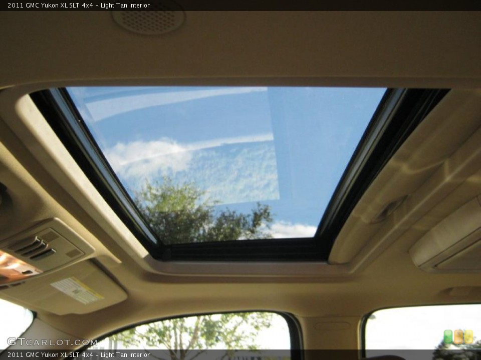 Light Tan Interior Sunroof for the 2011 GMC Yukon XL SLT 4x4 #39977196