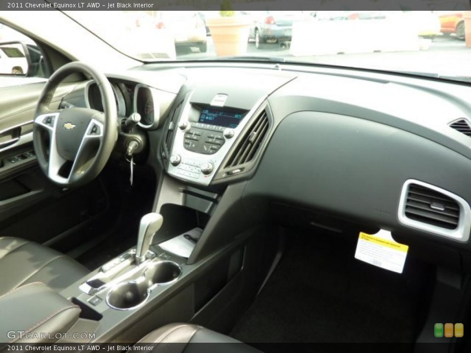 Jet Black Interior Dashboard for the 2011 Chevrolet Equinox LT AWD #39977784