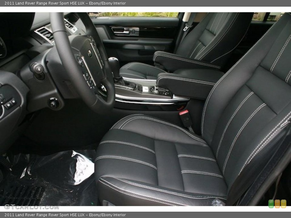 Ebony/Ebony Interior Photo for the 2011 Land Rover Range Rover Sport HSE LUX #39977824
