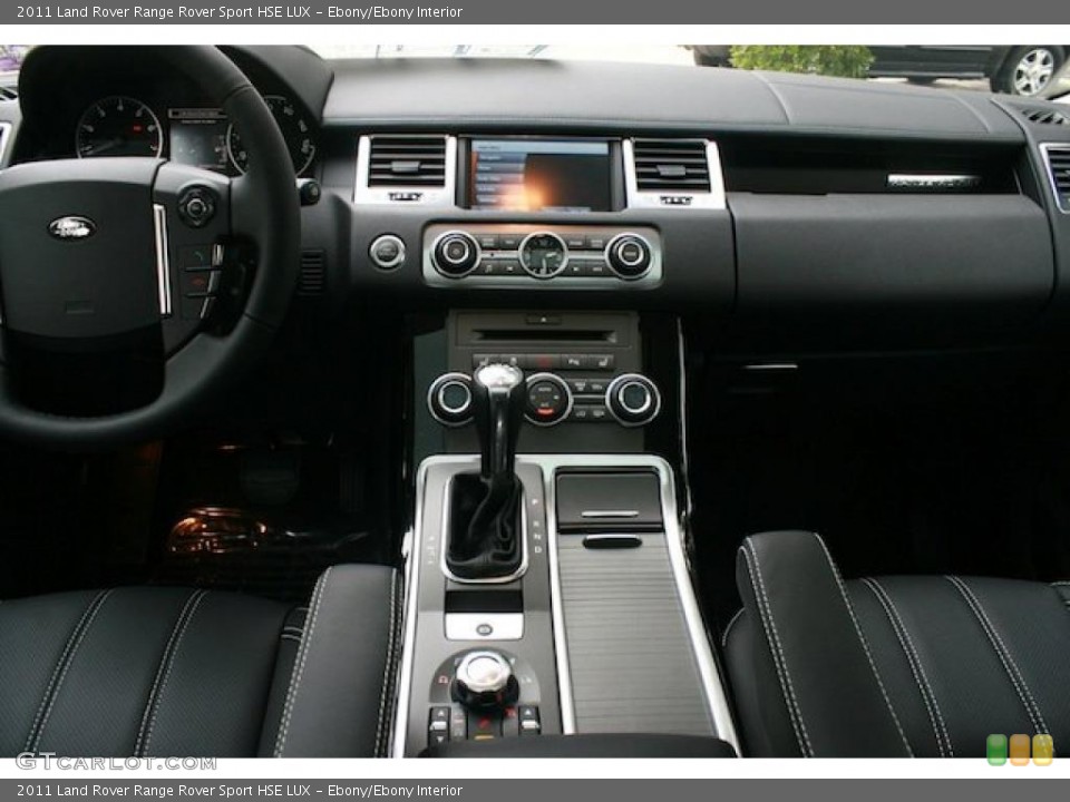 Ebony/Ebony Interior Prime Interior for the 2011 Land Rover Range Rover Sport HSE LUX #39977848