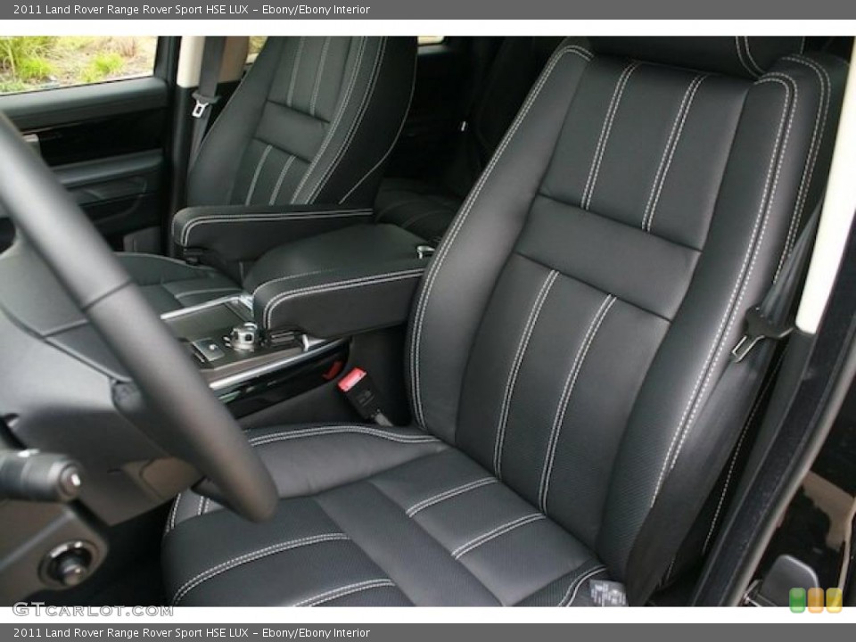 Ebony/Ebony Interior Photo for the 2011 Land Rover Range Rover Sport HSE LUX #39978152