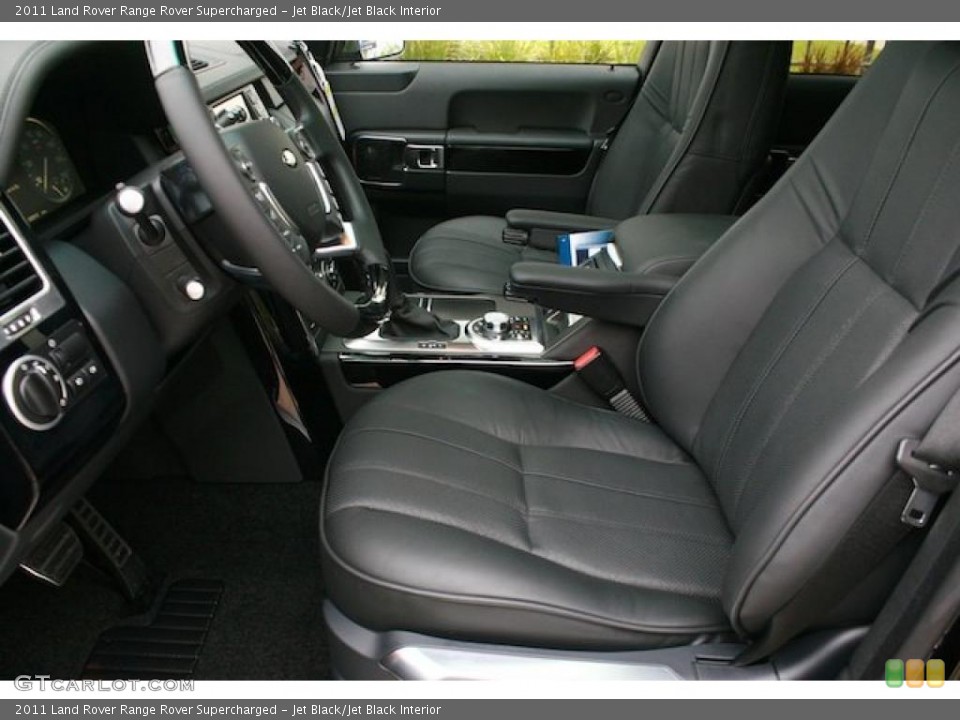 Jet Black/Jet Black Interior Photo for the 2011 Land Rover Range Rover Supercharged #39978662