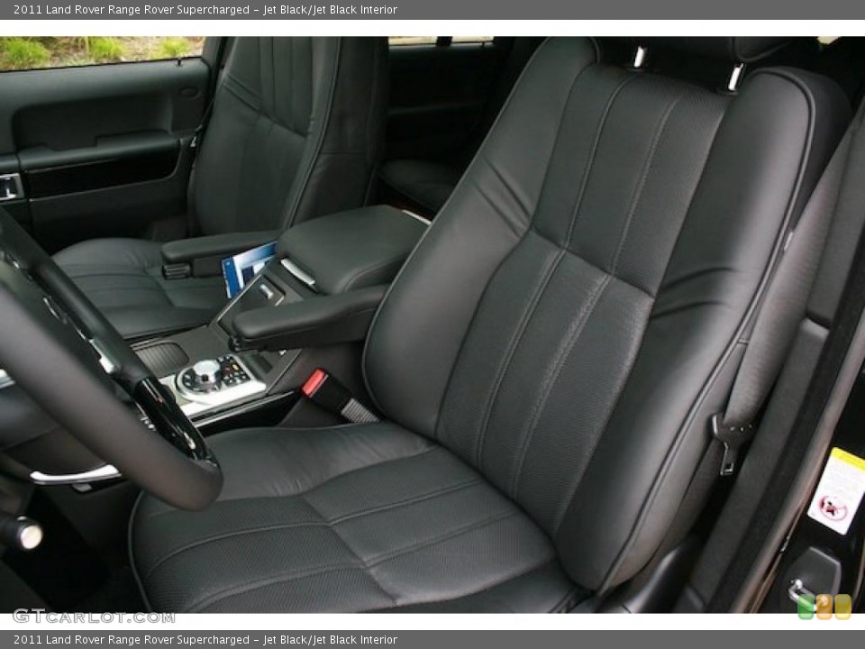 Jet Black/Jet Black Interior Photo for the 2011 Land Rover Range Rover Supercharged #39978808
