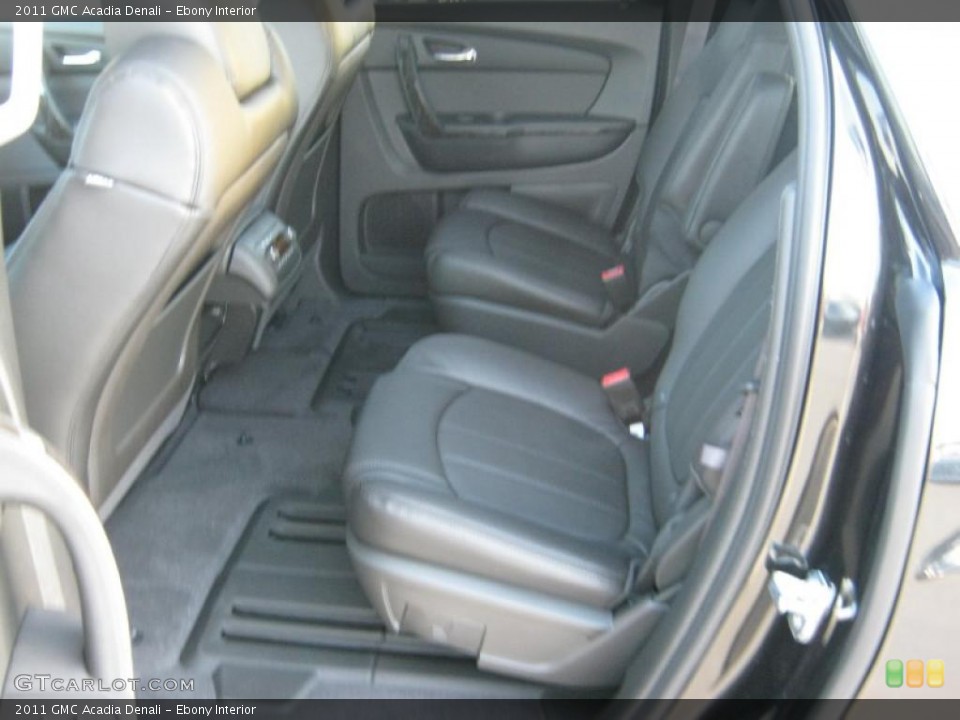 Ebony Interior Photo for the 2011 GMC Acadia Denali #39979112