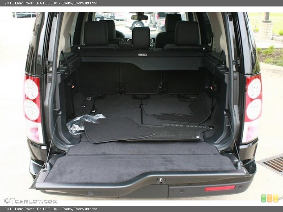 Ebony/Ebony Interior Trunk for the 2011 Land Rover LR4 HSE LUX #39979532