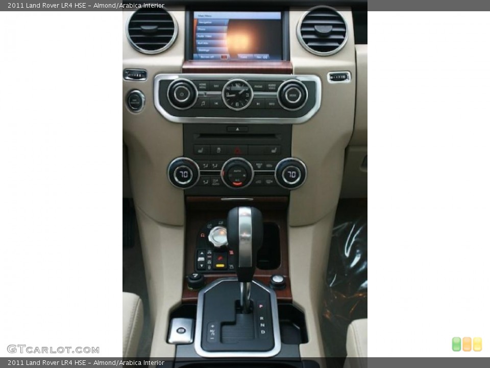 Almond/Arabica Interior Controls for the 2011 Land Rover LR4 HSE #39980224