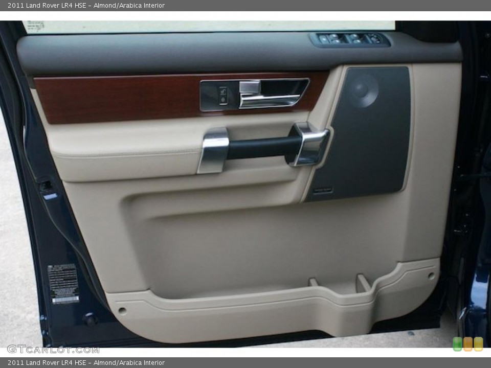 Almond/Arabica Interior Door Panel for the 2011 Land Rover LR4 HSE #39980308