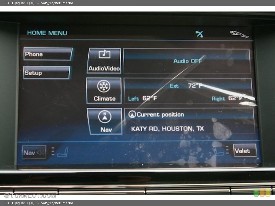 Ivory/Oyster Interior Controls for the 2011 Jaguar XJ XJL #39981280