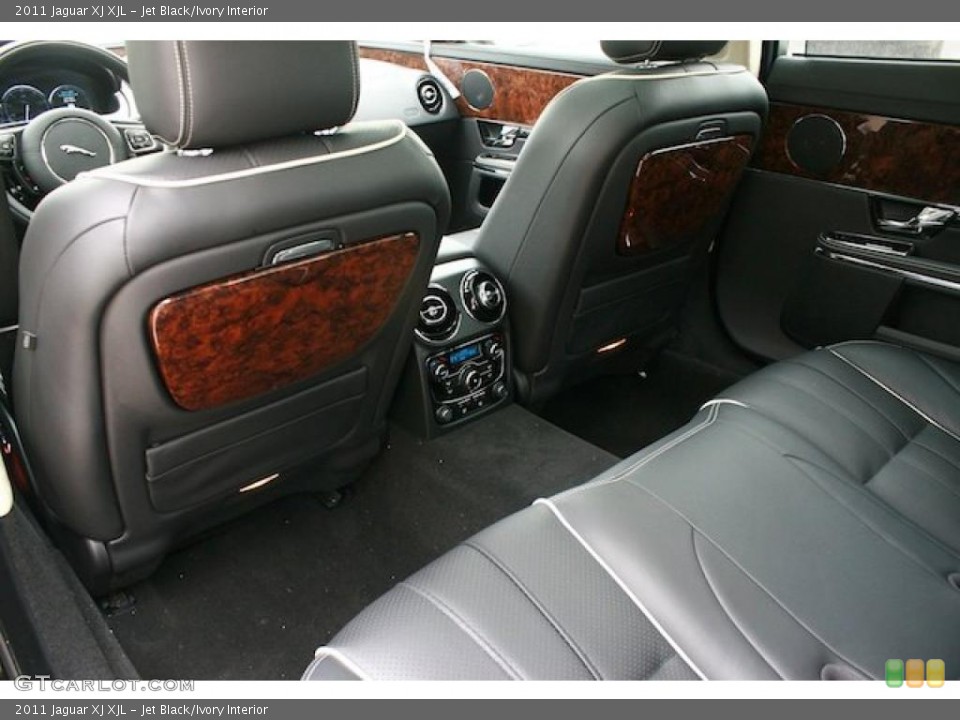 Jet Black/Ivory Interior Photo for the 2011 Jaguar XJ XJL #39981528