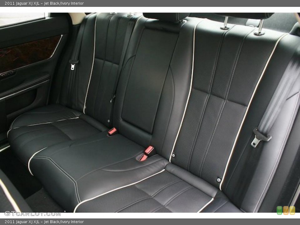 Jet Black/Ivory Interior Photo for the 2011 Jaguar XJ XJL #39981544