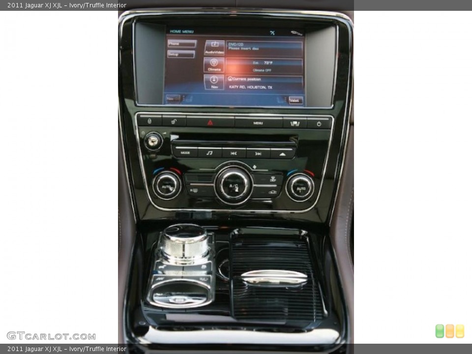 Ivory/Truffle Interior Controls for the 2011 Jaguar XJ XJL #39981870