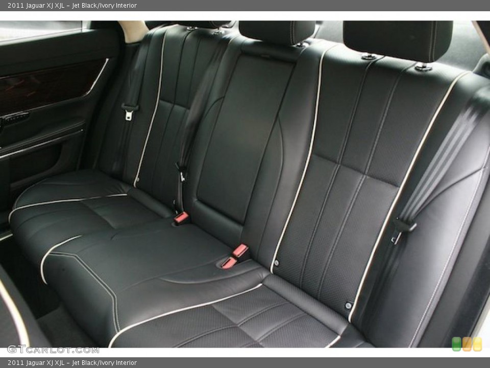 Jet Black/Ivory Interior Photo for the 2011 Jaguar XJ XJL #39982204