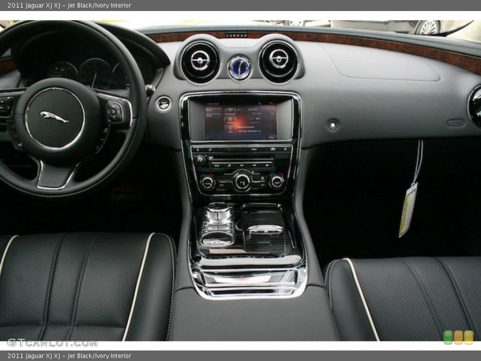 Jet Black/Ivory Interior Prime Interior for the 2011 Jaguar XJ XJ #39982336