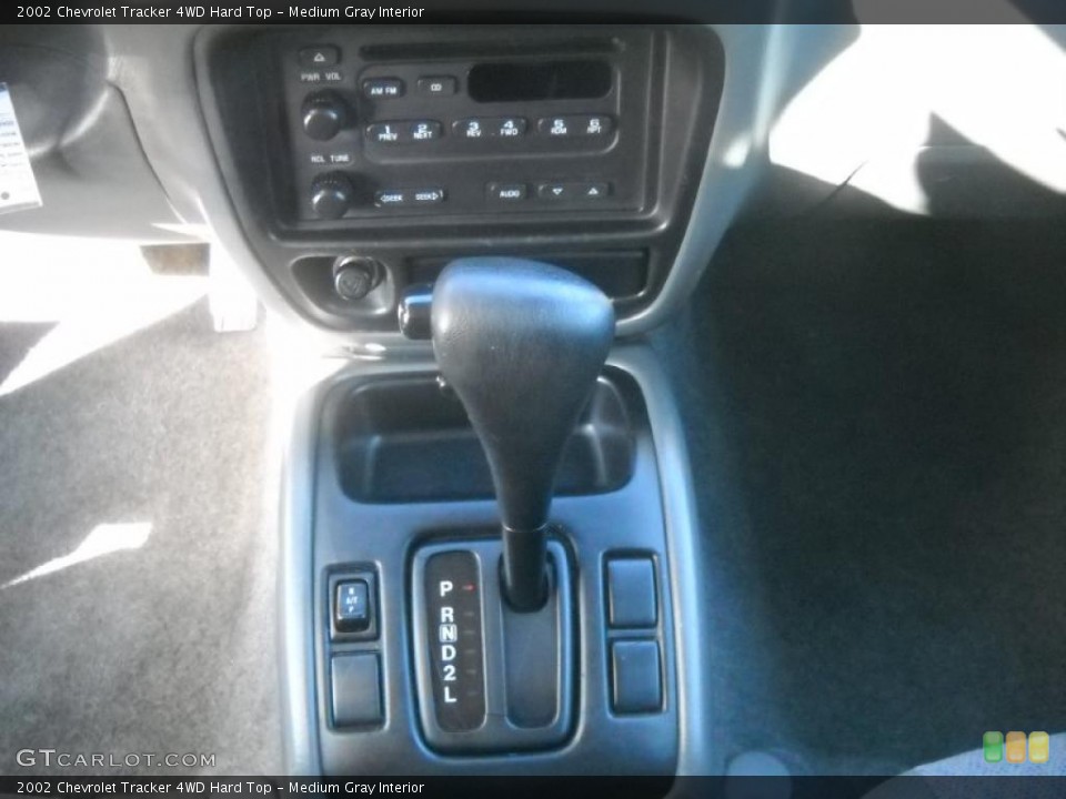 Medium Gray Interior Transmission for the 2002 Chevrolet Tracker 4WD Hard Top #39982452
