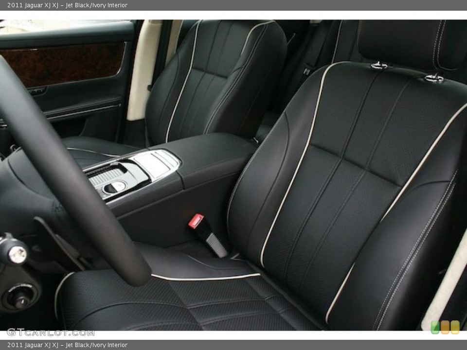 Jet Black/Ivory Interior Photo for the 2011 Jaguar XJ XJ #39982464