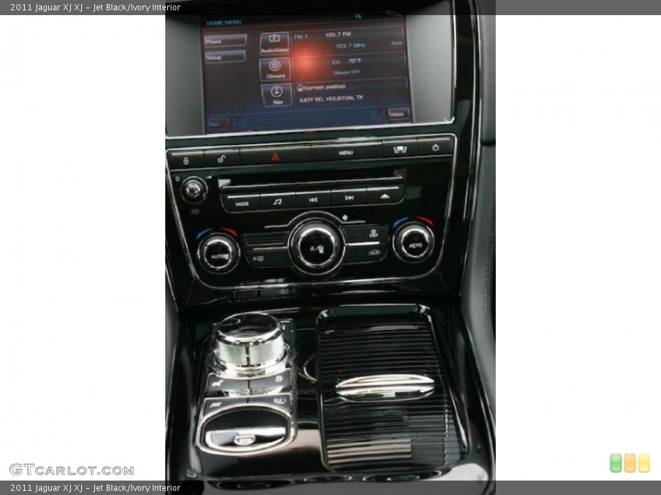 Jet Black/Ivory Interior Controls for the 2011 Jaguar XJ XJ #39982488