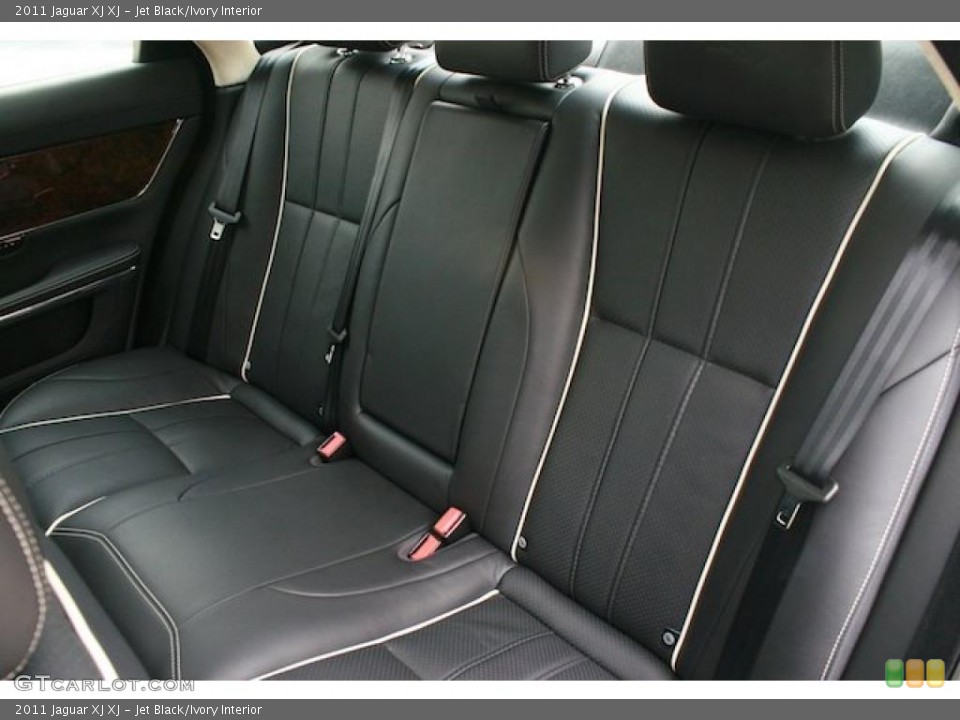 Jet Black/Ivory Interior Photo for the 2011 Jaguar XJ XJ #39982504