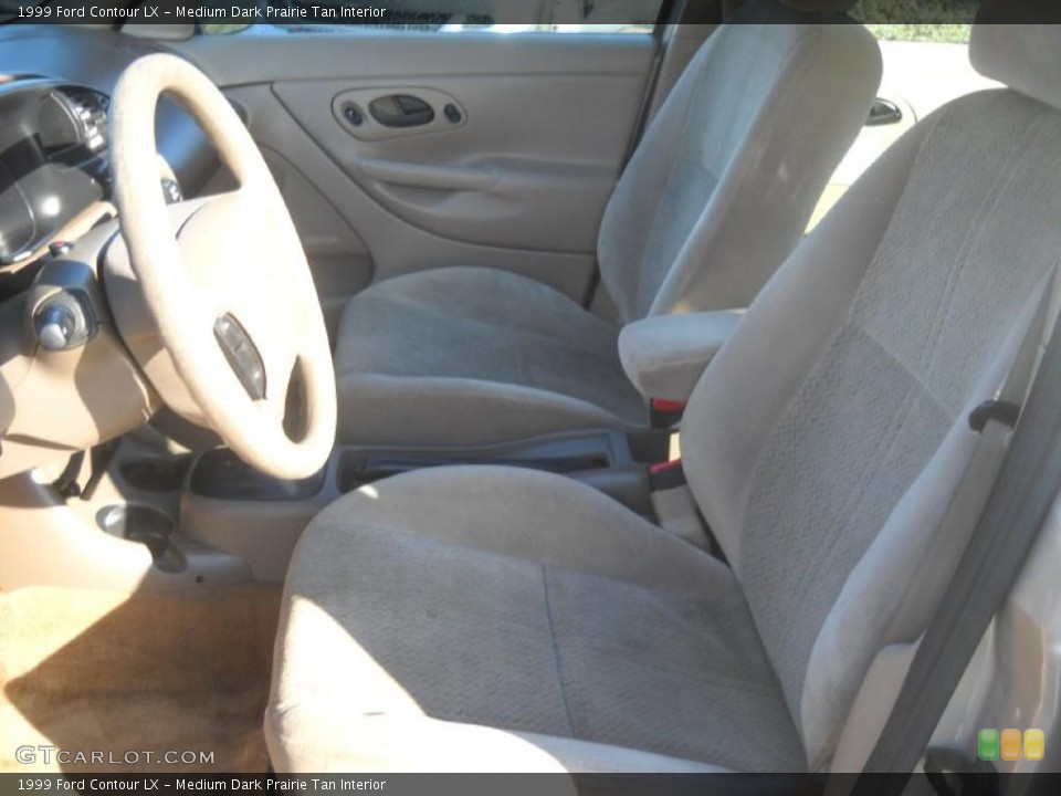 Medium Dark Prairie Tan Interior Photo for the 1999 Ford Contour LX #39982656