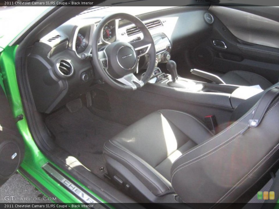 Black Interior Prime Interior for the 2011 Chevrolet Camaro SS/RS Coupe #39982924