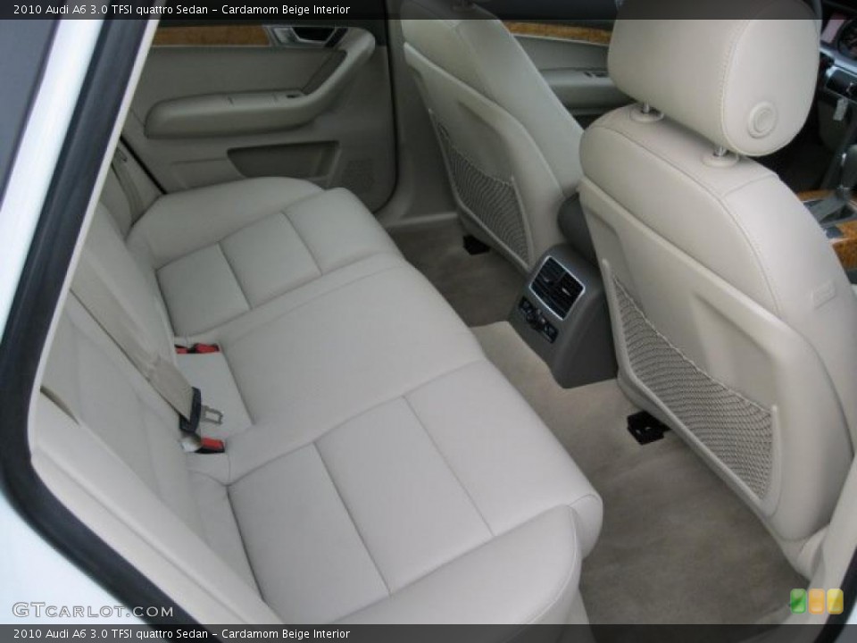 Cardamom Beige Interior Photo for the 2010 Audi A6 3.0 TFSI quattro Sedan #39984684