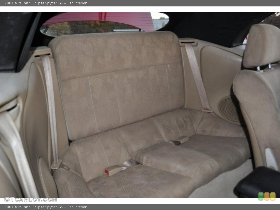 Tan Interior Photo for the 2001 Mitsubishi Eclipse Spyder GS #39986032