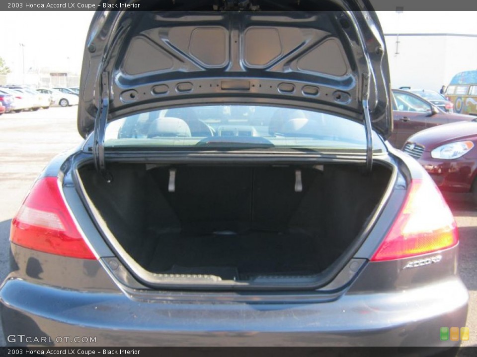 Black Interior Trunk for the 2003 Honda Accord LX Coupe #39986600