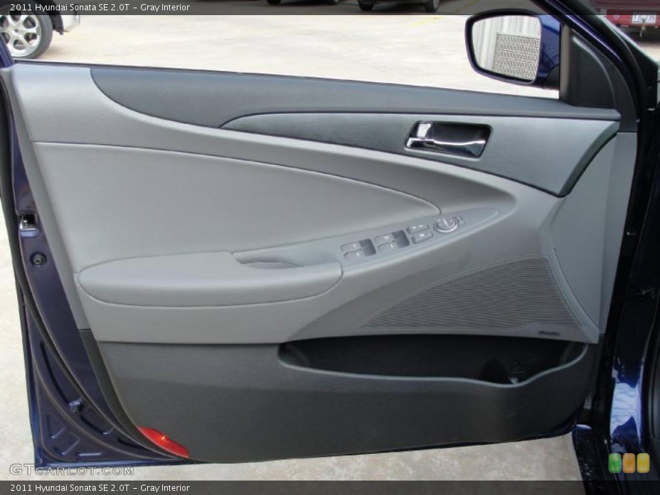 Gray Interior Door Panel for the 2011 Hyundai Sonata SE 2.0T #39990156