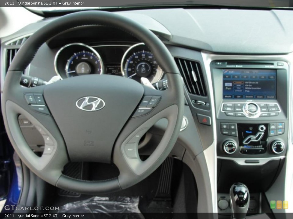 Gray Interior Dashboard for the 2011 Hyundai Sonata SE 2.0T #39990228