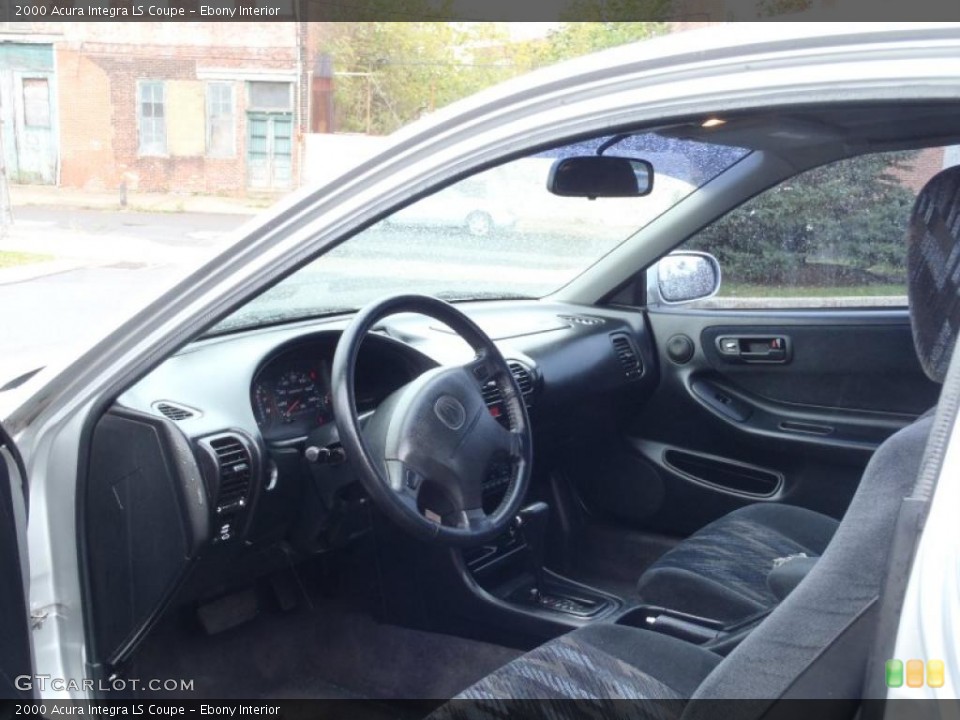 Ebony Interior Photo for the 2000 Acura Integra LS Coupe #39990488
