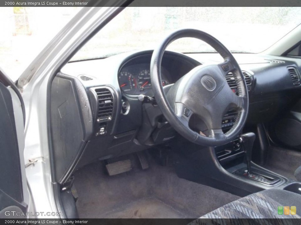 Ebony Interior Dashboard for the 2000 Acura Integra LS Coupe #39990540