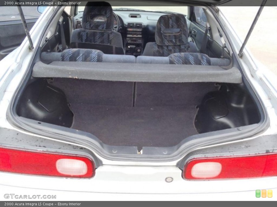 Ebony Interior Trunk for the 2000 Acura Integra LS Coupe #39990984