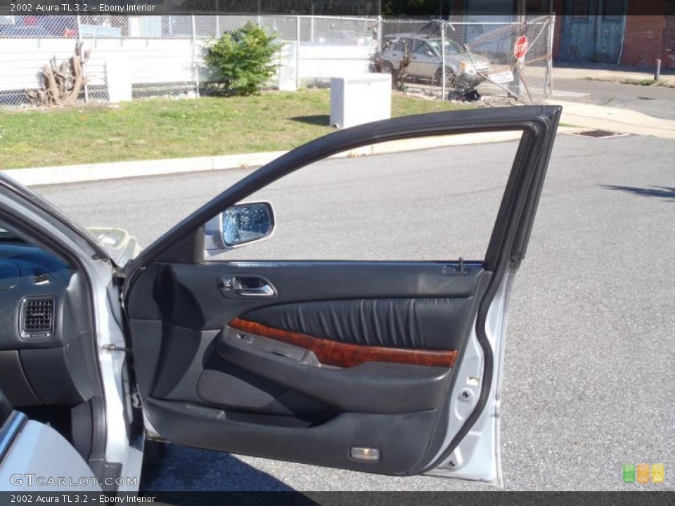 Ebony Interior Door Panel for the 2002 Acura TL 3.2 #39991456