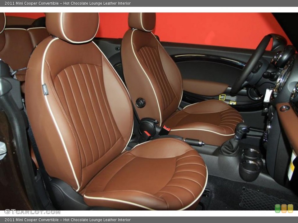 Hot Chocolate Lounge Leather Interior Photo for the 2011 Mini Cooper Convertible #39992180